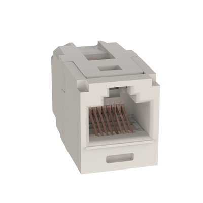 Módulo Acoplador RJ45 a RJ45, Mini-Com, Categoría 6, Color Blanco Mate | CC688IW