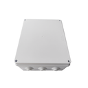 Caja de Conexiones Impermeable IP65, 12 Entradas, Dimensiones 300 x 250 x 120 mm, para Instalaciones Industriales, Comerciales y Residenciales, Incluye Tornillería para su Instalación | LP-WBX-300