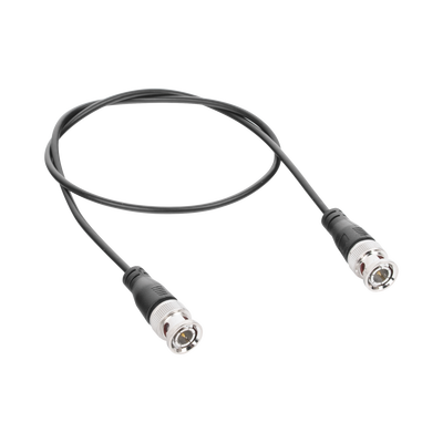 Cable Coaxial Armado con Conector BNC (Video) / Longitud de 0.6 Metros (1.97 Pies) / Optimizado para Cámaras 4K / Uso en Interior | TT-BNC-BNC-0.6M