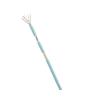 Bobina de Cable Blindado SF/UTP Categoría 6A, Uso Industrial con Resistencia al Aceite y Rayos UV, Multifilar 24/7 (Flexible), Color Azul Cerceta, Bobina de 305 Metros (1000 Pies) | ISFCH6X04ATL-UG