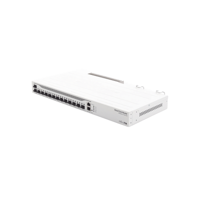 (CCR2004-1G-12S+2XS) Cloud Core Router 12 puertos 10G SFP+, 2 25G SFP28, Fuente Redundante | CCR2004-1G-12S+2XS