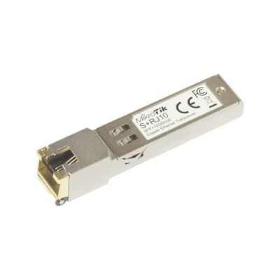 S+RJ10 - 10M, 100M, 1G, 2.5G, 5G, 10G en RJ-45 hasta 10 Gbps | S+RJ10