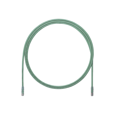 Cable de Parcheo UTP, Cat6A, 24 AWG, CM, Color Verde, 1.52 Metros (5 Pies) | UTP6AX5GR