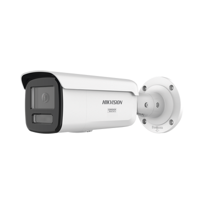[Dual Light + ColorVu 3.0 + HikAI] Bala IP 8 Megapixel / Lente 4 mm / 60 mts IR + Luz Blanca / Exterior IP67 / Estrobo Luz Blanca / WDR 130 dB / ACUSENSE 3.0 / Metal / NEMA 4X / ACUSEEK | DS-2CD2T87G3-LIS2UY/SL