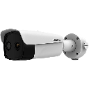 (HIKMICRO) Bala IP Bi-Espectral / Térmica (384 X 288 / 9.7 mm) / Óptico (4 MP / 6.4 mm) / IA GUANLAN / Rango: -20°C a 150°C / 8°C Tolerancia / Detección de Fuego y Humo / Alarma Visual y Audible / Dual Light / PoE / Antico | HM-TD2638-10/G1/T3Y