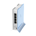 (hAP lite TC) 4 Puertos Fast Ethernet, Wi-Fi 2.4 GHz 802.11 b/g/n y base tipo Torre | RB941-2ND-TC
