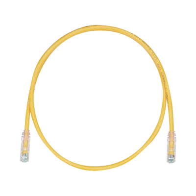 Cable de Parcheo TX6, UTP Cat6, 24 AWG, CM, Color Amarillo, 3.05 Metros (10 Pies) | UTPSP10YLY