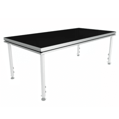 Tarima modular para escenario | 2 metros x 1 metro | aluminio | YS4