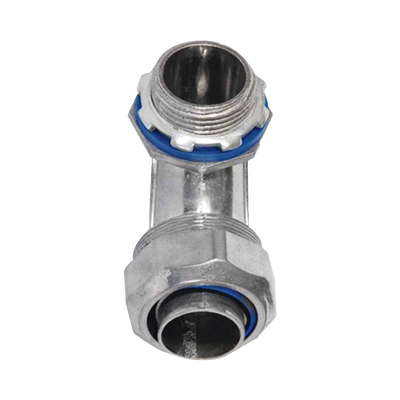 Conector Curvo para tubo tipo Liquidtight de 1 1/4" (32 mm). Compatible con ANC-COT114. | ANC-HLC114