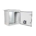 Kit Gabinete Ventilado de Acero, Montaje Rack 19" 11U, IP55 Uso en Exterior (593 x 609 x 399 mm) con Placa Trasera Interior Metálica y Compuerta Inferior Atornillable. Incluye Ventilador, Ventilas, filtros, Terminal de Tierra Física, Ch | PST506019RAVKIT