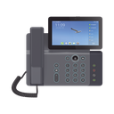Videoteléfono IP inteligente Insignia, Android 9.0, 20 líneas SIP, pantalla a color 7" ajustable, Teclado de iluminación configurable, PoE, conferencia local de 10 vías. | V67