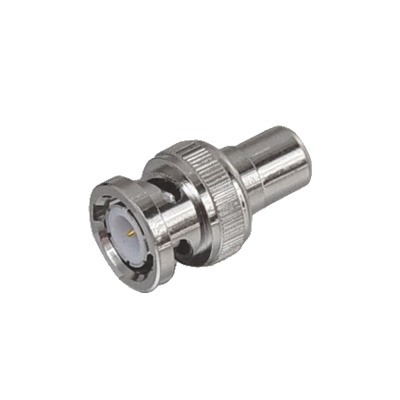 Adaptador en Línea para 75 Ohm, de Conector BNC Macho a RCA Hembra en Aplicaciones de Audio-Video para Cámaras, Monitores y DVR's. | TT-RG-02