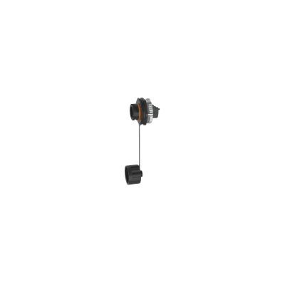 Conector Jack RJ45 de Uso Industrial Estilo TG, Categoría 6A, Con Tapa Protectora, Protección IP67 | IAEBH6X