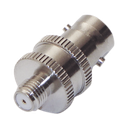 Adaptador en Línea de Conector BNC Hembra a SMA Hembra Corto / Celulares Motorola, Níquel/ Oro/ Teflón. | RFB-1142-4
