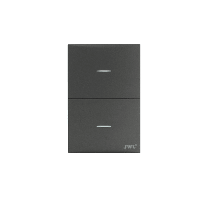 Placa con 2 Interruptores Sencillos  10 A 127 V  60 Hz. | JTL-G7705