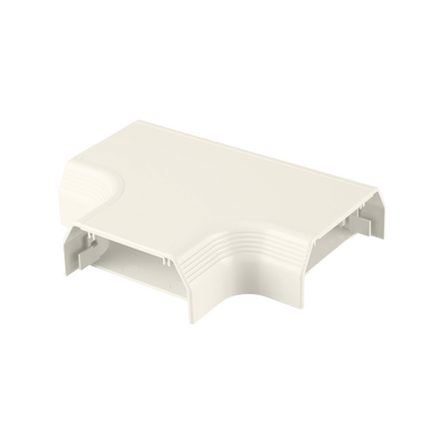 Accesorio en "T", para uso con canaleta T70, Material PVC Rígido, Color Blanco | T70TWH