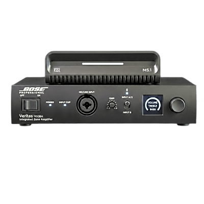 KIT Amplificador Veritas 250BL y Streamer de Audio Modular MS.1 | PoE + USB-C | HDMI eARC + Óptica + RCA | Bluetooth LE Audio | WiFi | Control4-Crestron-Elan-RTI-URC-Savant-Lutron | AirPlay2-GoogleCast-SpotifyConnect | MS1/250BL