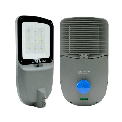 Luminario Urbano con Fotocelda / 100W / Flujo Luminoso 16 000 lm / Ángulo de Luz 105°-135° / IP65 / Montaje en Poste o Brazo / Vida Útil 50 000 h. | JALP-03-100