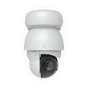 Cámara UniFi Protect PTZ AI Industrial Color Blanco, 4K (8MPX), Zoom Óptico 22x, Visión Nocturna IR 100 m, Reconocimiento Facial y Placas, Protección IP66, Movimiento 360°, PoE++ | UVC-AI-PTZ-W