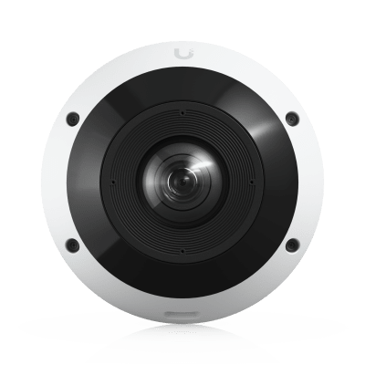 UniFi G6 Pro 360 – Cámara Panorámica 12 MP PoE, Resistente a la Intemperie y Antivandálica con Cobertura de 360°, Zoom, Giro e Inclinación Digitales, y Visión Infrarroja Inteligente | UVC-G6-PRO-360-W