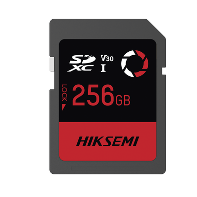 Memoria SD / Clase 10 de 256 GB / Especializada Para Drones Comerciales, Cámaras de Fotografía y Video  / 180 MB/s Lectura / 150 MB/s Escritura | HS-SD-E30/256G