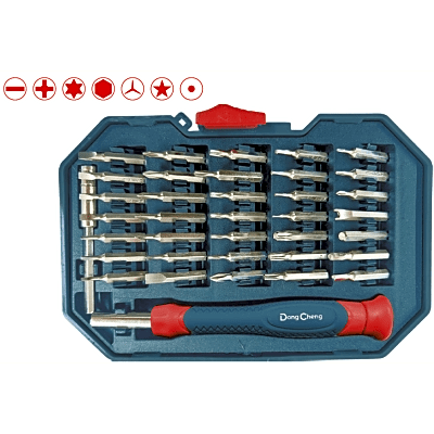 Juego de 37 Piezas de Desarmador de Precisión con Puntas | D092503