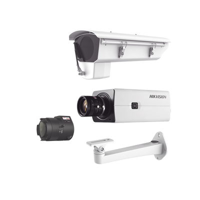 Kit de Cámara IP con Gabinete para Cuartos Frios con Ventilador, Calefacción y Parabrisas Incluye Lente varifocal | KITCAMREF