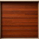 Puerta de Garage de Alta Calidad / Estilo Americano / Acabado Laminado PREMIUM / Color Madera Clara / 12x9 Pies. | APDOOR-129GF