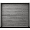 Puerta de Garage de Alta Calidad / Estilo Americano / Acabado Laminado PREMIUM / Color Gris / 14x9 Pies. | APDOOR-149CF