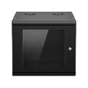Gabinete de Pared 9U de 635 mm de Profundidad, Rack de 19 in en Acero Reforzado: Compacto y Resistente para Soluciones Profesionales | SR-19-09-GN3G
