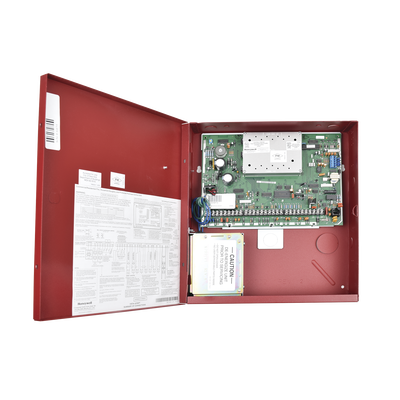Panel Hibrido de Incendio e Intrusión, Hasta 32 Zonas Cableadas o Inalámbricas, 24 Zonas V-Plex, 2 Particiones, Compatible con AlarmNet y Total Connect | VISTA-32FB-T