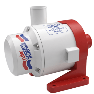 Bomba de Achique Sumergible Rule 17A / 3,800 GPH / 12V CD / Motor de Alta Eficiencia / Ejes de Acero Inoxidable / Protección Térmica TCO / Certificación CE e ISO 8849 | 17A