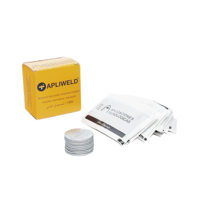 Tabletas de Soldadura Exotérmica ApliWeld-T / Compuesto Ø43 mm / 20 Piezas / Unión Molecular Permanente / Alta Conductividad | AT012N