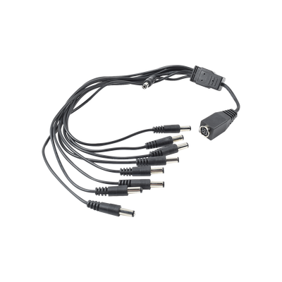 Cable con 9 Vías para Alimentar 8 Cámaras TurboHD y DVR TurboHD Epcom / Hikvision | DS-9WAYC