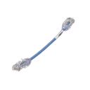 Cable de Parcheo TX6, UTP Cat6, Diámetro Reducido (28AWG), Color Azul, 15.2 cm (6 pulgadas) | UTP28SP6INBU