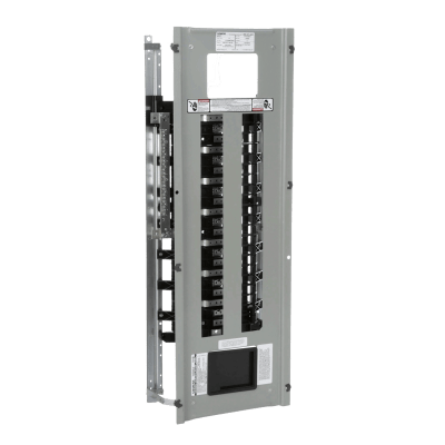 Interior de tablero P1, para montar interruptores BL/BQD, 250 A, 3F, 4H, 220/127 ó 480/277 V c.a., 42 Circuitos, Barras de Aluminio | P1E42MC250AT