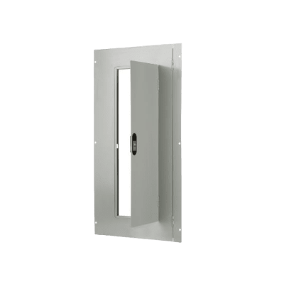 Puerta (frente) montaje sobreponer para tableros tipo P1, 18 circuitos. | S32B