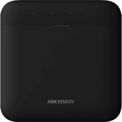 (AX PRO) Panel de Alarma Inalámbrico de Hikvision / Color Negro / Soporta 48 Zonas / Wi-Fi y Ethernet / Incluye Batería de respaldo / Compatible con los Accesorios AX PRO | DS-PWA48-E-WB/BLACK