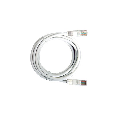 Cable de Parcheo UTP Cat5e - 1 Metro (3.28 Pies) - Blanco | LP-UT3-100-WH