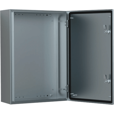 Gabinete de Acero Inoxidable 304L ASR IP66 / 500x500x210 mm (19.7x19.7x8.3 in) / 1 Cerradura / Montaje Placa 2 mm | ASR0505021
