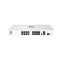 16 x 10/100Mbps PoE Ports, 2 x 10/100/1000Mbps RJ45 Uplink Ports and 1 x 1000Mbps SFP Slot | WK-PS219GF