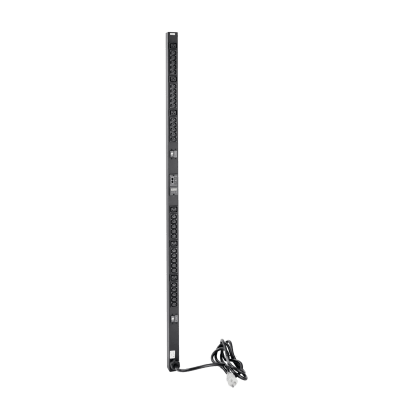 PDU Vertical para Rack con 18 Tomas NEMA 5-15R, 15A, 1.22 m (48 in) de Altura, Acero Color Negro | DP1N481815