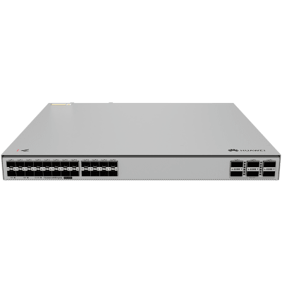 Switch 10GE Core / 24 Puertos 10GE SFP+ / 6 Puertos 100GE QSFP28 / Switching 1680 Gbps / Forwarding 1250 Mpps / iStack / Gestión Cloud / SME | S630-24X6C