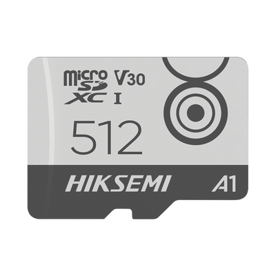 Memoria MicroSD / Clase 10 de 512 GB / Especializada Para Videovigilancia Movil (Uso 24/7) / Soporta Altas Temperaturas / 95 MB/s Lectura / 55 MB/s Escritura | HS-TF-M1/512G