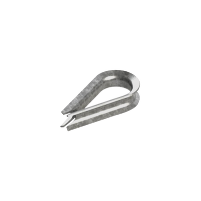 Guardacabos/cuello 3/8" acero electro galvanizado | CUELLO-38LS