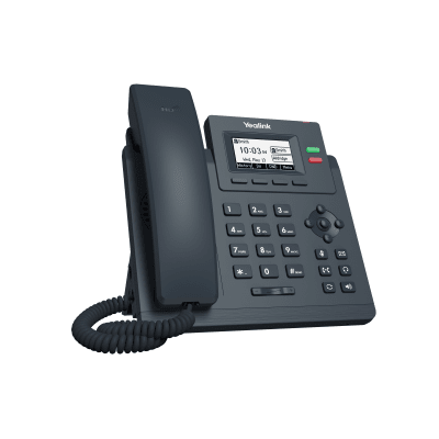 Teléfono IP Empresarial Yealink SIP-T31G con 2 Líneas SIP y Doble Puerto Gigabit Ethernet | SIP-T31G