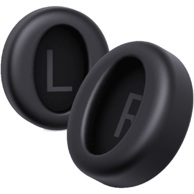 Almohadillas De Repuesto Negras para Diademas Yealink BH76 Plus (1 Par) | BLACK-EAR-CUSHION-FOR-BH76-PLUS-(1PAIR)