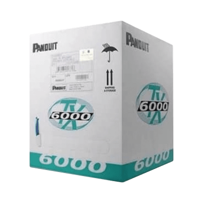 Bobina de Cable UTP 305 Metros (1000 Pies) de Cobre, TX6000? PanNet, Reelex, Amarillo, Categoría 6 Mejorado (23 AWG), PVC (CM), de 4 Pares | PUC6004YL-ME