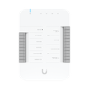 UniFi Access Hub Door, puede conectar 2 lectores y 2 cámaras (no incluidos) para controlar solo una puerta / 2 terminales AUX y 4 entradas adicionales (sensores y botones) POE 802.3bt no incluido | UA-HUB-DOOR