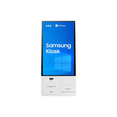 Kit de Kiosco con Pantalla de 24" touch para punto de venta / Sistema Operativo Windows IoT / incluye impresora térmica en el Dockable CYKM24CPXZA / compatible con terminal bancaria | KM24C-KIT
